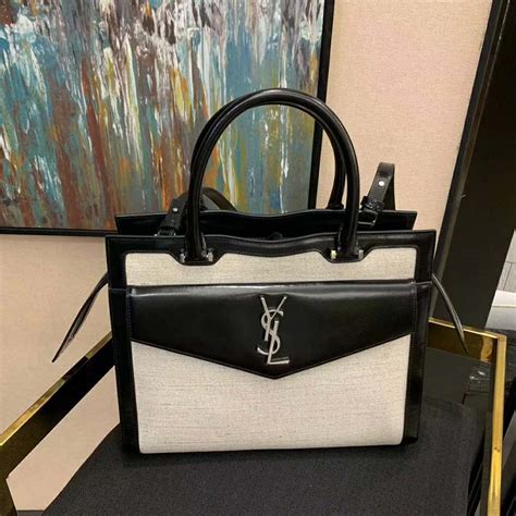 ysl uptown tote large|saint laurent shopper tote.